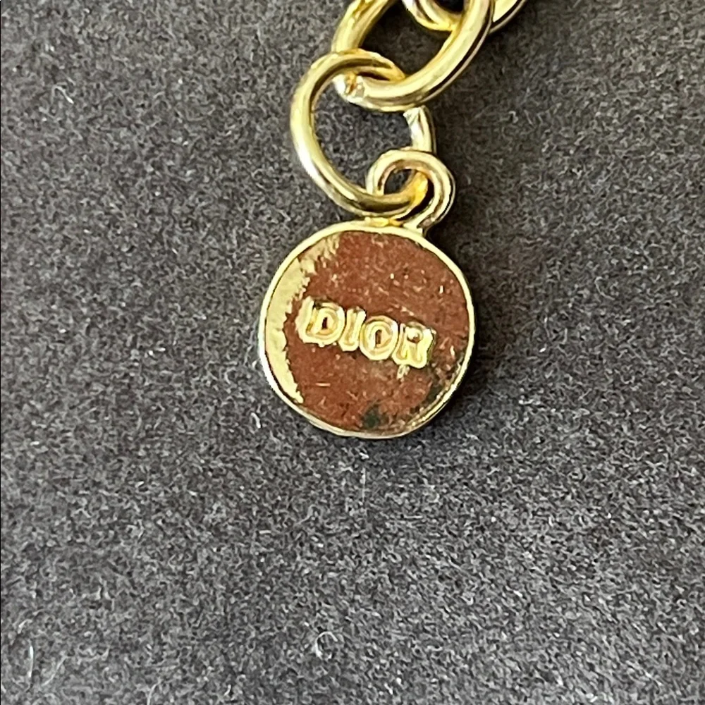 Authentic Christian Dior Gold Chain Bracelet!!! - Picture 10 of 14